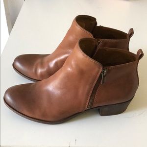 Brown ankle boots